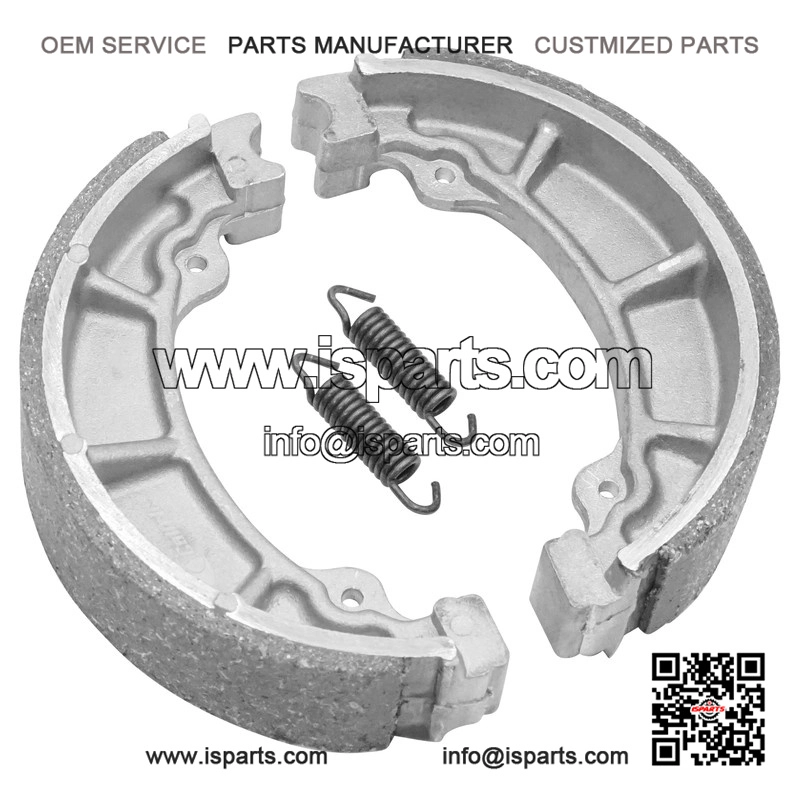 Rear Brake Shoes Compatible with Polaris Sportsman 90 (2001-2016) / Replaces Part Numbers 0450434, 0455314, 0455441 - Image 3