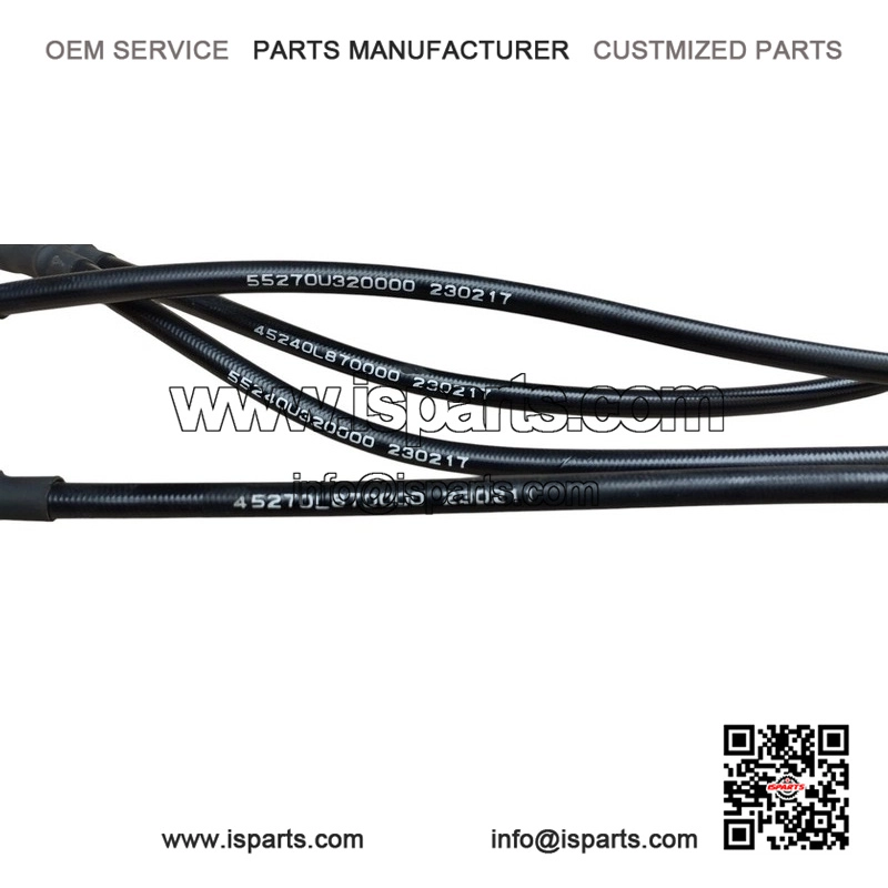 Complete Brake Oil Hose Set QJ Motor SRK 125 S 2024 - Image 4