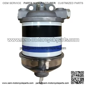 For Massey Ferguson and Ford ÿ Glass Bowl Diesel Fuel Filter Assembly, Replaces C5NE9165C