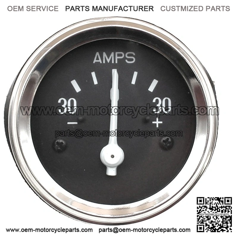 For John Deere 110, 112, 140 Garden Tractor 1968-1974 ÿ Amp Gauge Chrome Ring, Replaces AM312