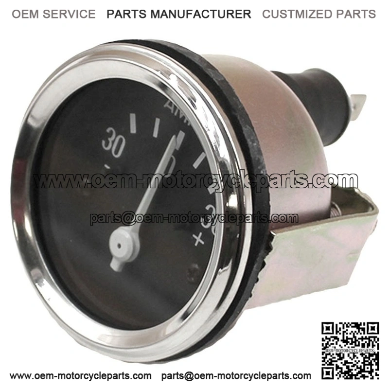 For John Deere 110, 112, 140 Garden Tractor 1968-1974 ÿ Amp Gauge Chrome Ring, Replaces AM312 - Image 3