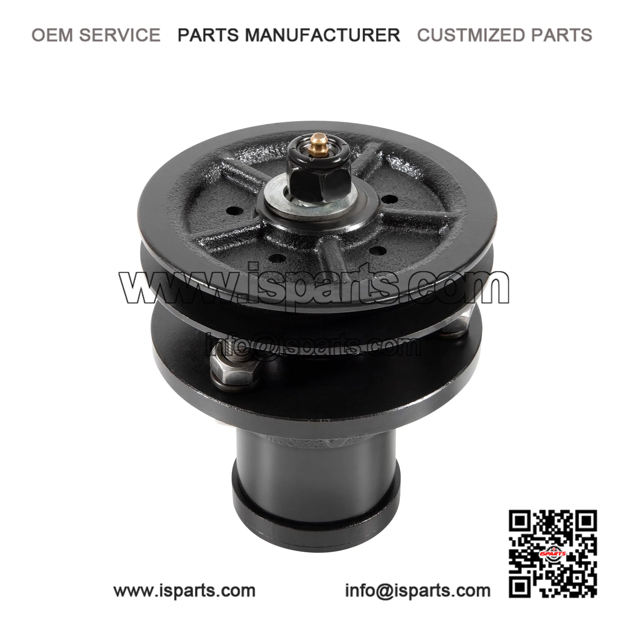 Complete spindle assembly 50051388 for Bush Hog RDTH, FTH, ATH, EFM, and TD mowers