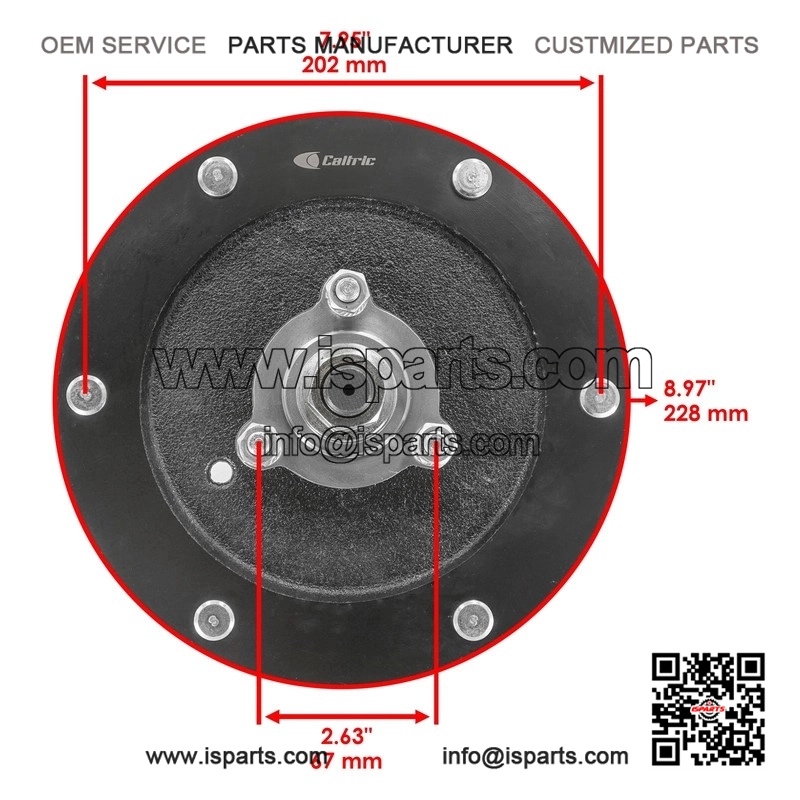 72-Inch Left-Hand Deck Spindle for Toro 74029 74074 7500-D & Z Master 127-0570 - Image 2