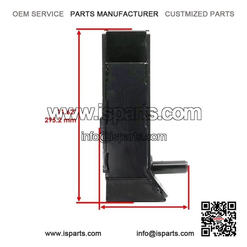 Snow Plow Ultra Mounting Pocket Receiver Pockets for Western ?C Part #67858 / 67859 - Image 2