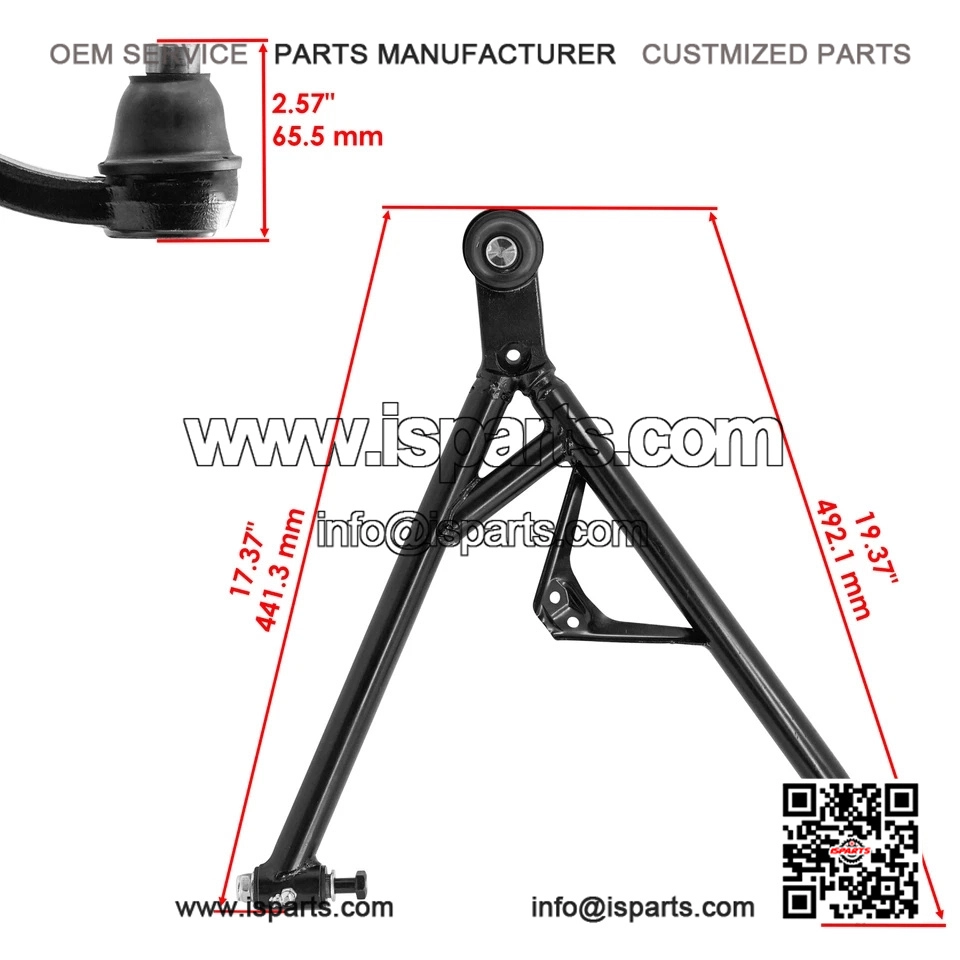 Can-Am Renegade 1000 / 1000R 4X4 (2012-2018) Front Lower Left & Right A-Arm - Image 2