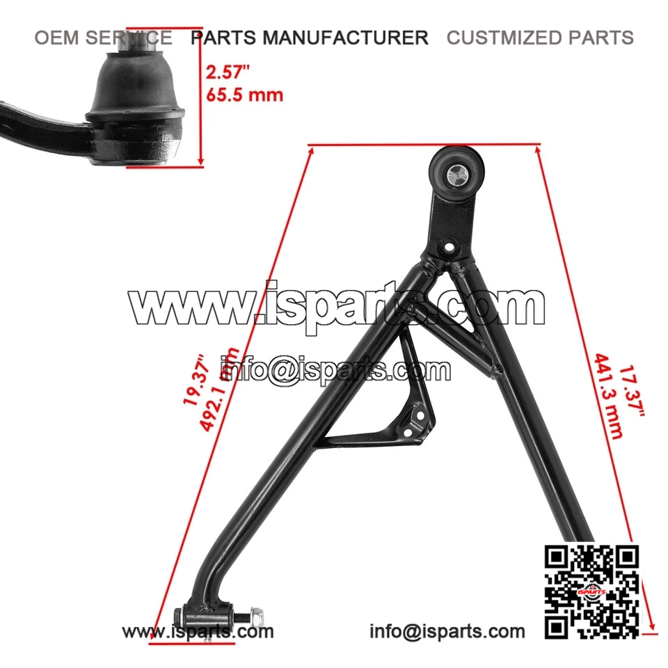 Can-Am Renegade 1000 / 1000R 4X4 (2012-2018) Front Lower Left & Right A-Arm - Image 3