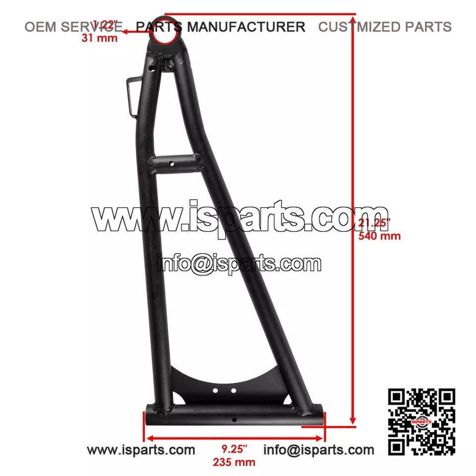 Polaris RZR S 1000 (2017-2024) / S4 1000 (2019-2021) Front Lower Control Arm & Bushing Kit - Image 3