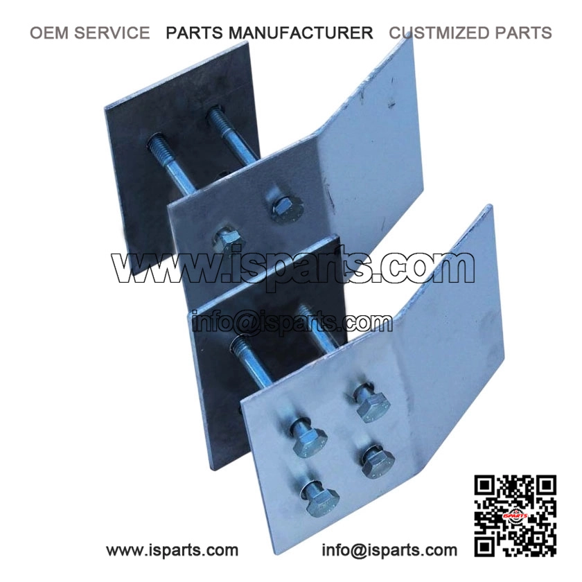 Aluminum Loading Ramp End Kit for ATV, 4-Wheeler, Lawnmower, and Truck Bed Lifting - Model 0100103