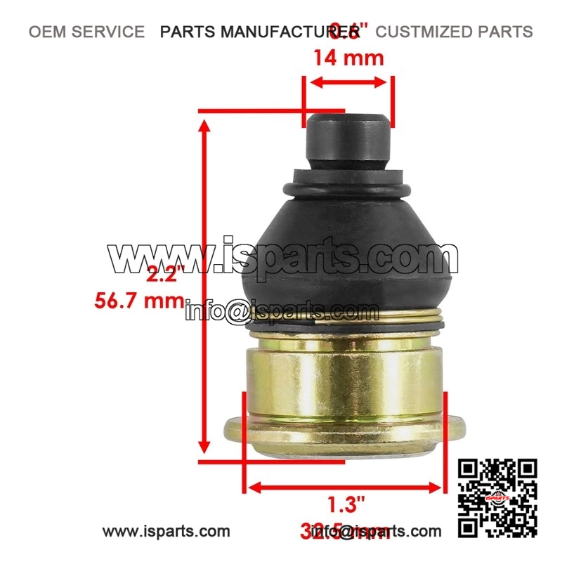 Right Steering Knuckle for Yamaha Grizzly 660 - Replaces 5KM-23502-11-00 5KM-23502-10-00 - Image 4