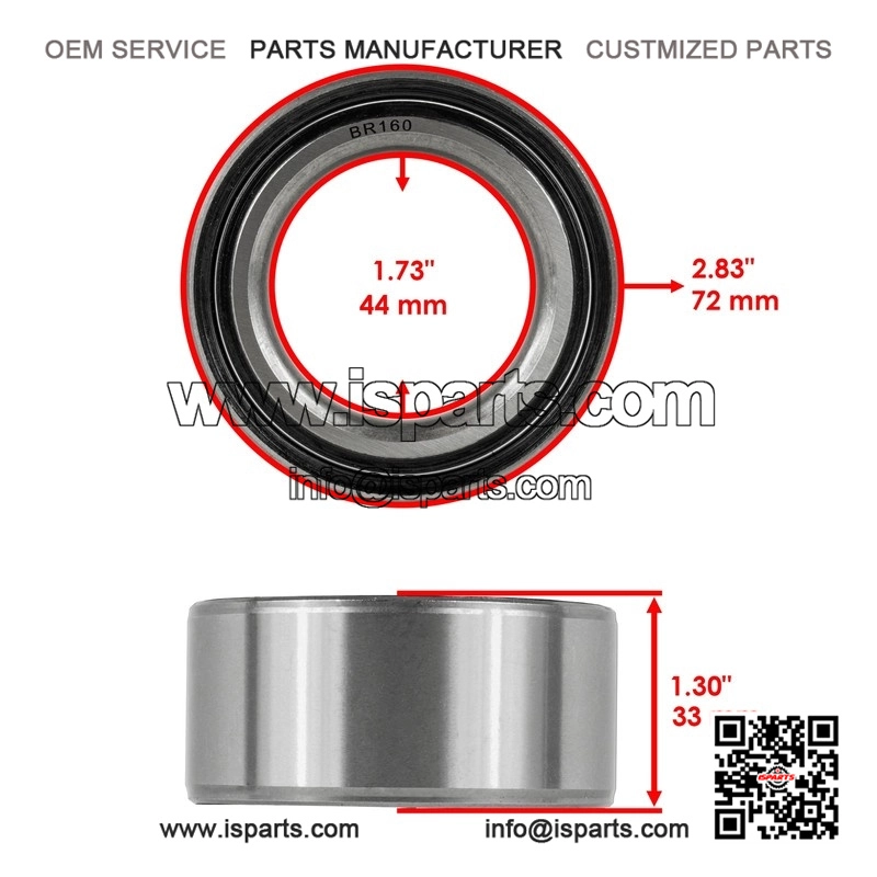 Rear Knuckles & Bearing Bushings Kit for Polaris Scrambler 850 (2013-2021) - Image 4