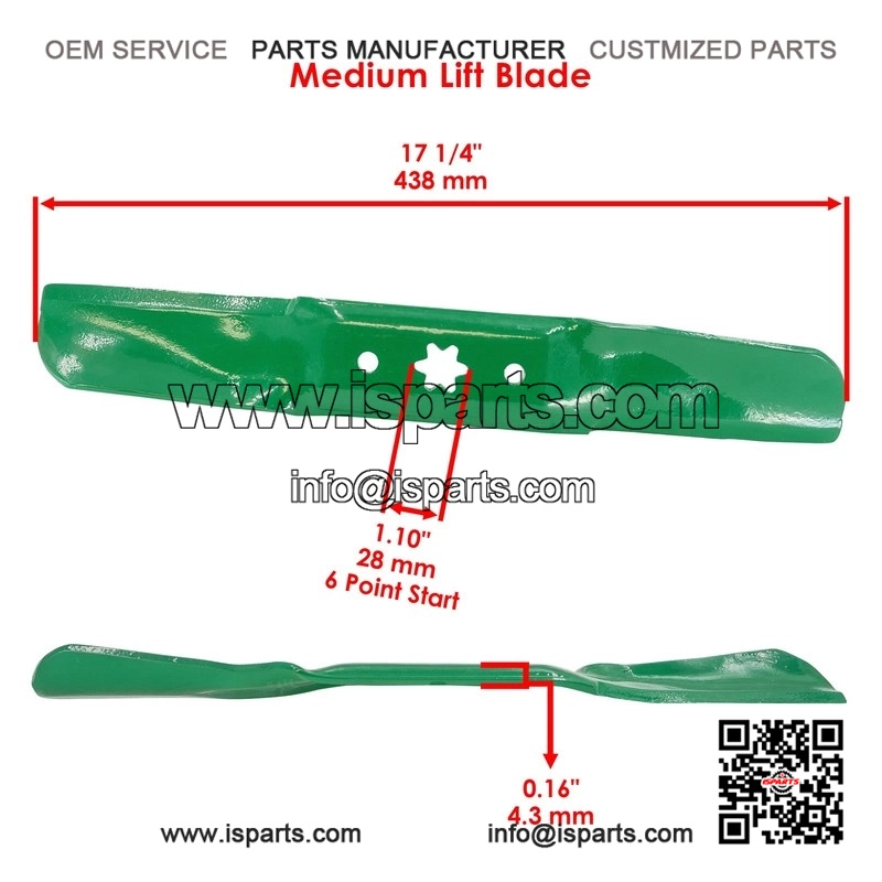 918-06980 942-05052A 954-05078 50-Inch Deck Spindle Blade Kit for MTD & Cub Cadet Riding Mowers - Image 3