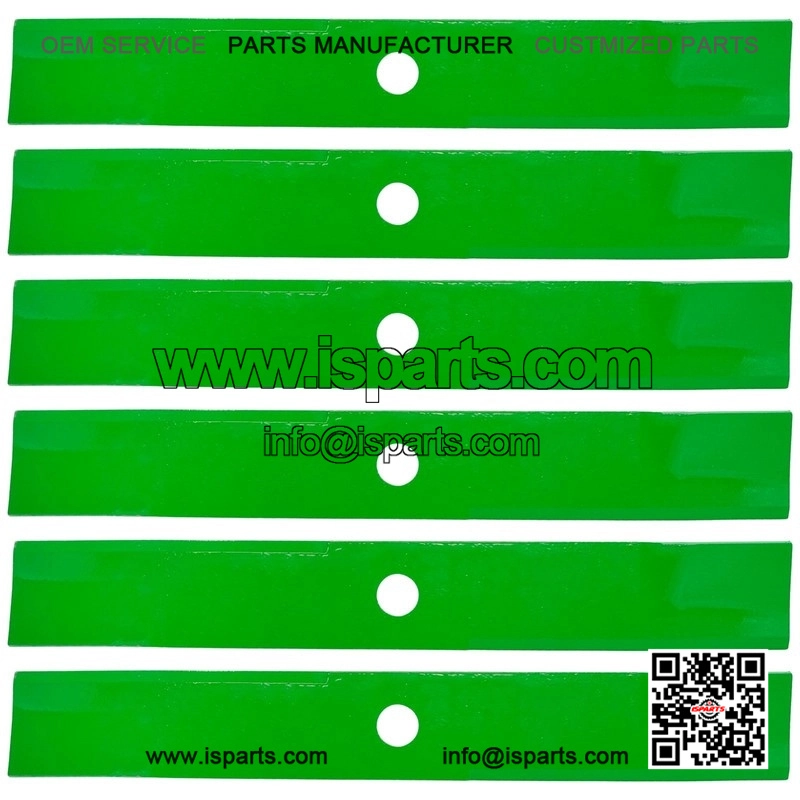 18" x 15/16" Circle Hole Mulching Blade ?C Fits 52", 60", 72" Decks ?C Compatible with Exmark - Image 4