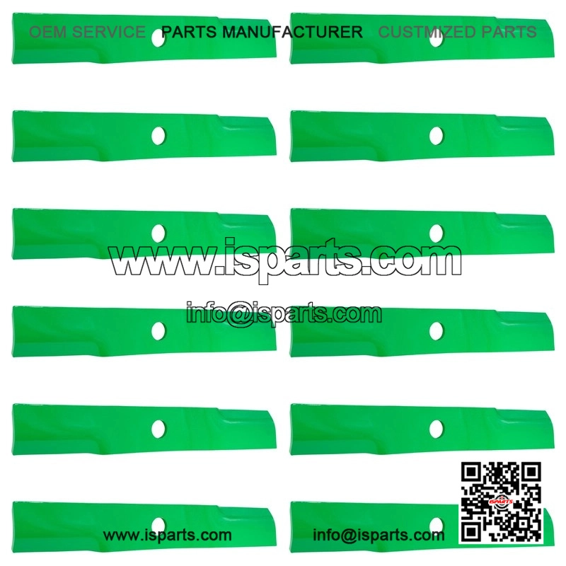 890-326C 890-322C Medium Lift Blades for Land Pride Mowers - 16-7/8-Inch Cutting Width - Image 3