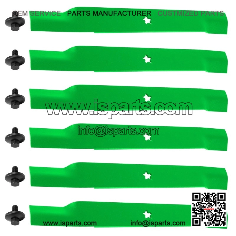 61-Inch Deck Blade with Bolt Kit for Husqvarna M-ZT61 MZT61 Zero-Turn Mowers - 510417901 - Image 4