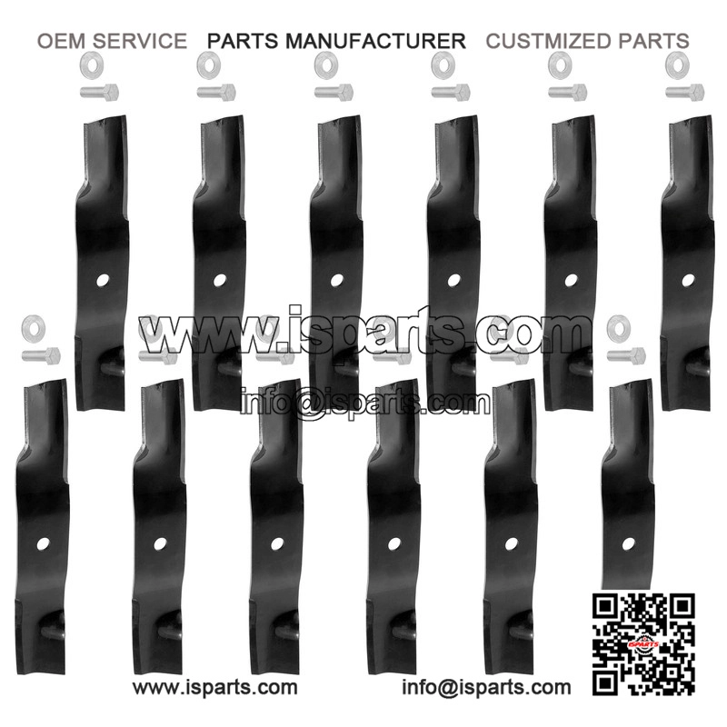 02961700 05901822 42-Inch Deck Blade with Bolt Kit for Gravely ZTXL42 ZTXL1842 - Image 5