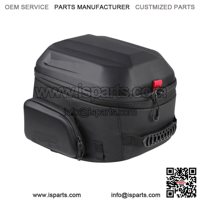 Hard Shell Rear Seat Tail Bag for QJMOTOR SRT600, SRT750, SRT800 - Motorcycle Carrying Case