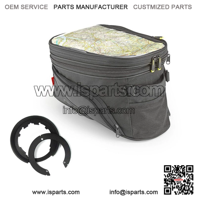 EA143B 27L Tank Bag + Flange for QJ MOTOR SRT 600 SX (2024) - Motorcycle Storage