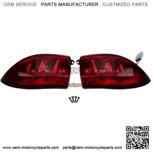 LED Tail Light Assembly for Club Car Precedent & Tempo (2004-Up) | Replaces OEM #102529001 | 12V