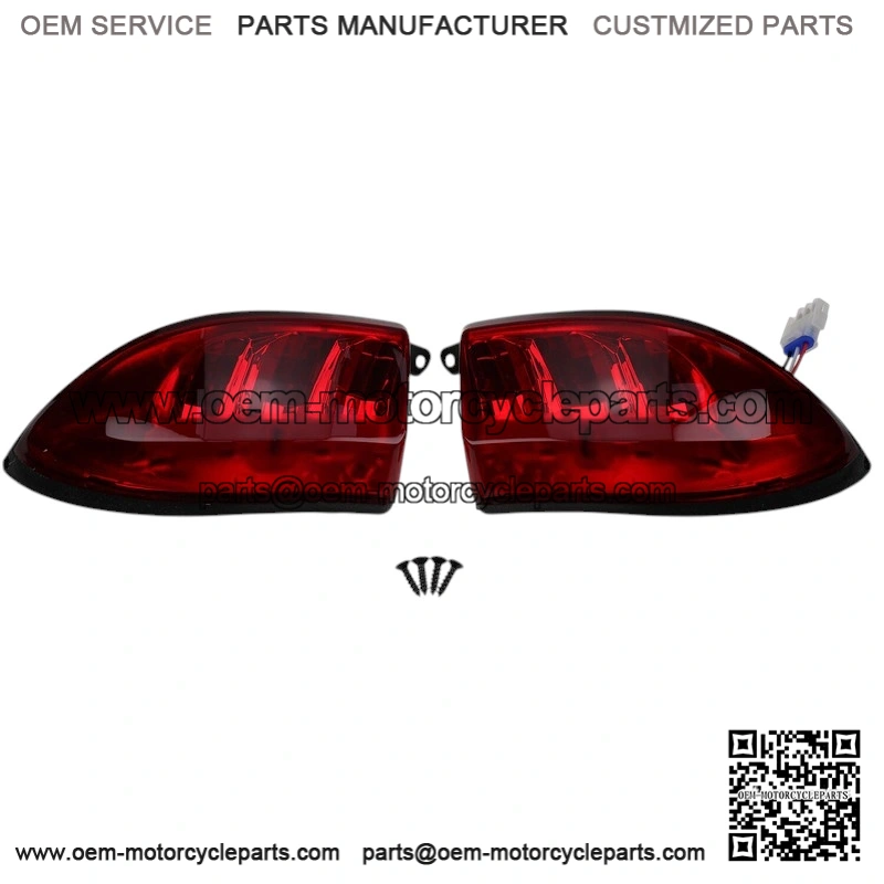 LED Tail Light Assembly for Club Car Precedent & Tempo (2004-Up) | Replaces OEM #102529001 | 12V