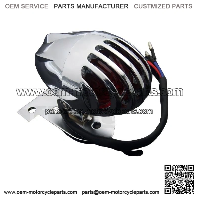 Motorcycle Rear Grill Tail Light Brake License Plate ?C for Harley Honda Suzuki