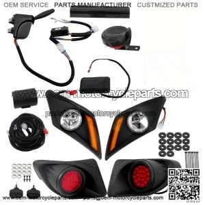 Deluxe LED Street Legal Light Kit for Yamaha Drive2 ?C 2017+