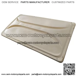 4 Passenger Golf Cart Canopy - Beige | Part #47570464003 (Hardware Not Included)