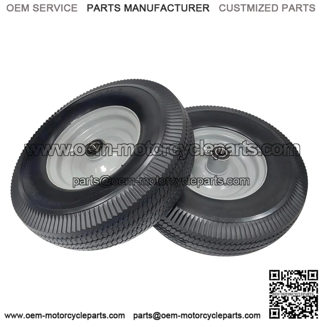 Solid Foam Wheel 2-Pack ?C 4.10/3.50X6 Size for Little Wonder 416420