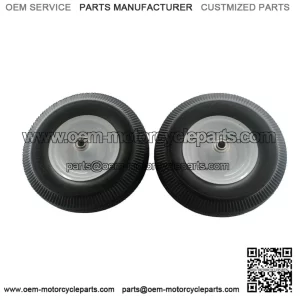 4.10/3.50X6 No-Flat Wheel Assembly (2-Pack) ?C Fits Little Wonder 4164204 Blowers