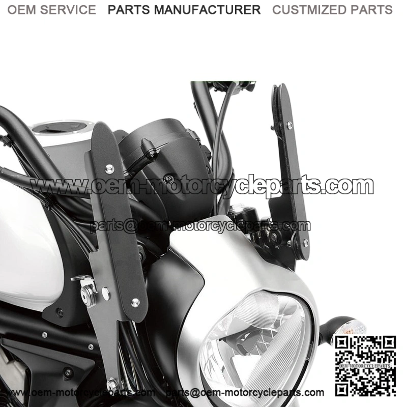 KQR COMPLETE LARGE WINDSHIELD KIT for VULCAN S 650 2015-2026 - Image 3