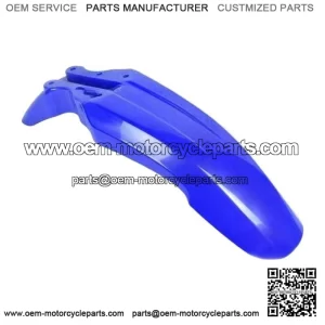 Front Fender Blue for 2000-2004 Yamaha TTR125 TT-R125 TTR TT-R 125 LE