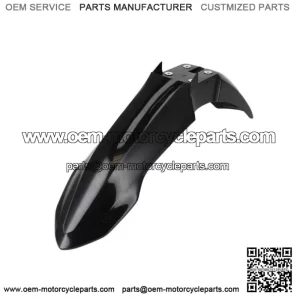 Black Front Fender for 2024-2025 Yamaha YZ250F YZ450F YZ 250F 450F FX