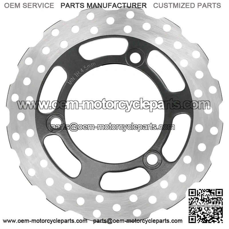 For Kawasaki Ninja 250R EX250J 2008 2009 2010-2012 Rear Brake Disc Rotor With Pad - Image 3