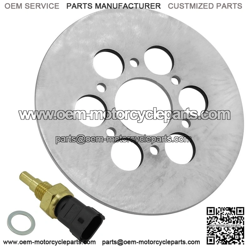 For Yamaha Banshee 350 YFZ350 1990-2006 2 Front Wheel Brake Disc Rotor