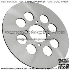 For Yamaha Raptor 660R 2001-2005 Rear Right Brake Disc with Brake Pads and Bolts