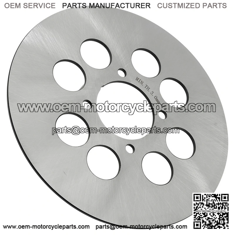 For Yamaha Raptor 660R 2001-2005 Rear Right Brake Disc with Brake Pads and Bolts
