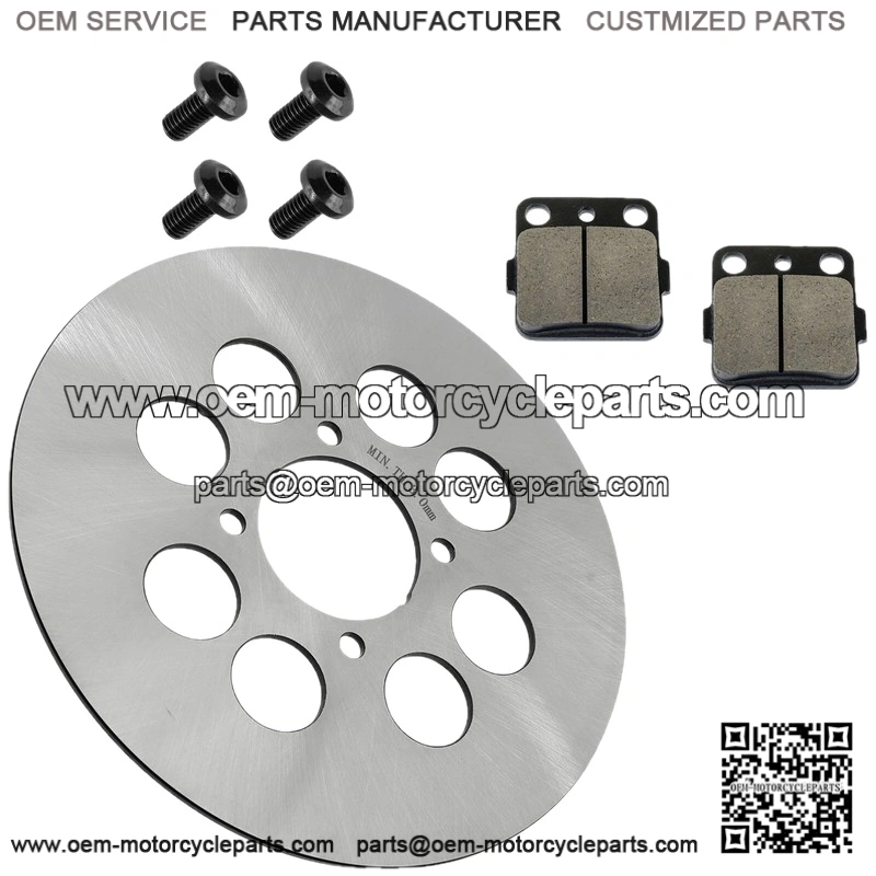 Fits Yamaha Warrior 350 YFM350X 1990-2004 Rear Brake Disc Rotor With Caliper