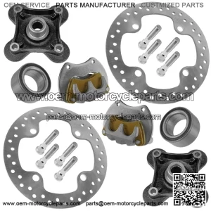 For Suzuki LT-Z400 LTZ400Z Quadsport Z400 2003-14 Front Caliper Brake Disc Pad