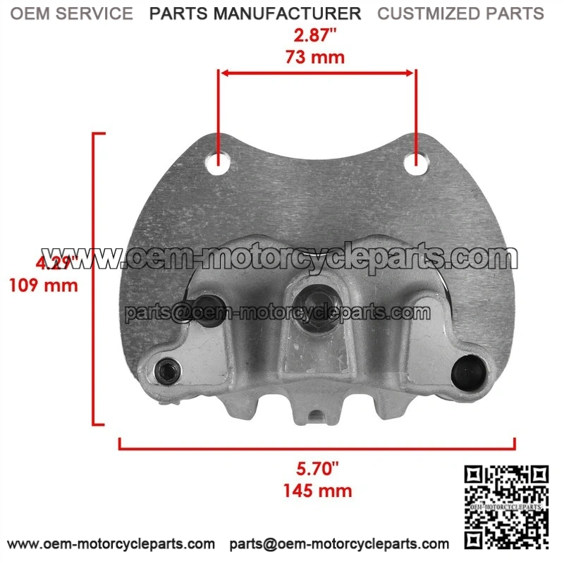 For Suzuki LT-Z400 LTZ400Z Quadsport Z400 2003-14 Front Caliper Brake Disc Pad - Image 2