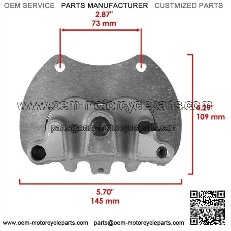 For Suzuki LT-Z400 LTZ400Z Quadsport Z400 2003-14 Front Caliper Brake Disc Pad - Image 3