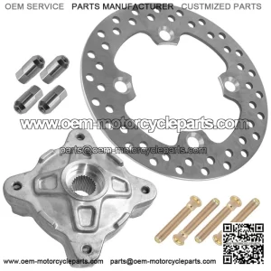 Fits Yamaha 5FK-2582W-00-00 Rear Wheel Brake Disc Rotor