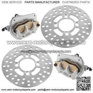 For Honda Fourtrax 400 TRX400EX 1999-04 Rear and Front Brake Disc With Bolt and Caliper