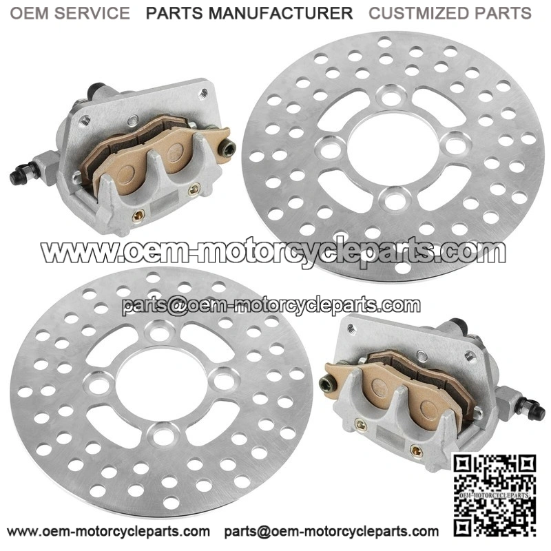 For Honda Fourtrax 400 TRX400EX 1999-04 Rear and Front Brake Disc With Bolt and Caliper