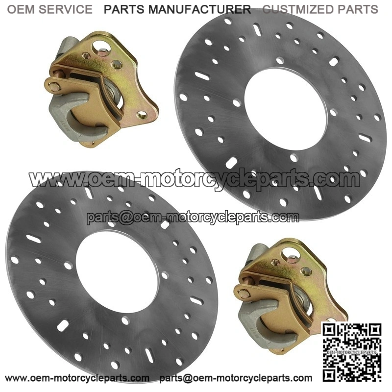 For Polaris Ranger 400 HO 2011 Front Left and Right Brake Caliper and Disc