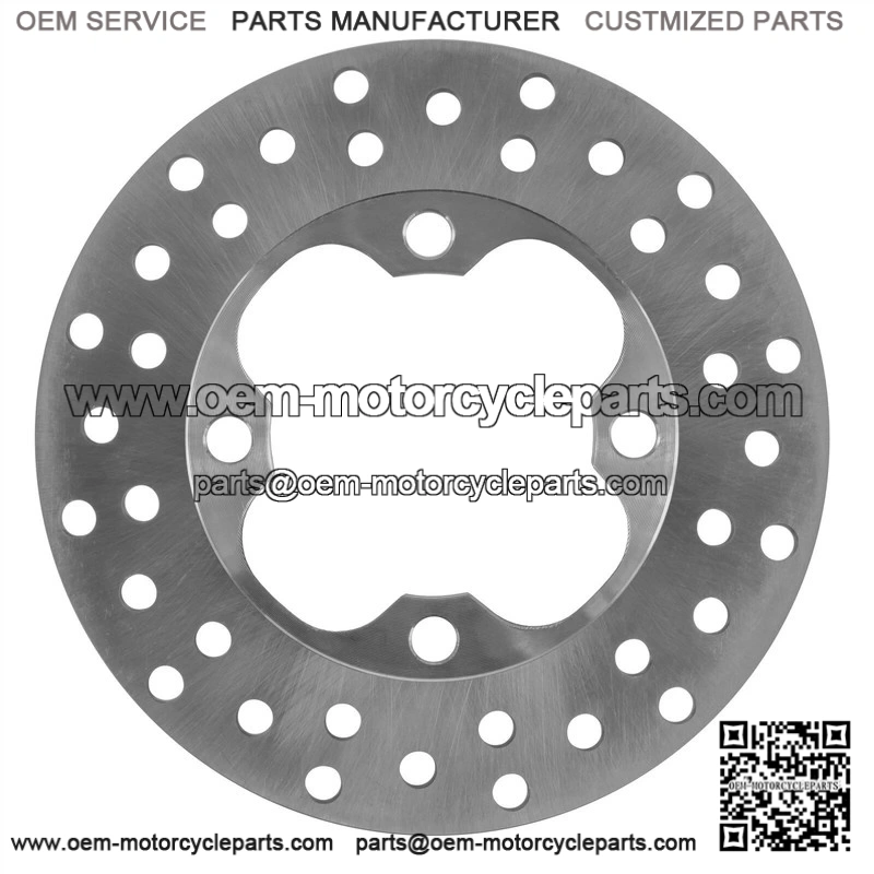 Fits Honda Rancher 420 TRX420FPE 4x4 ES 2009-13 2 Front Brake Disc Rotor With Pads - Image 3