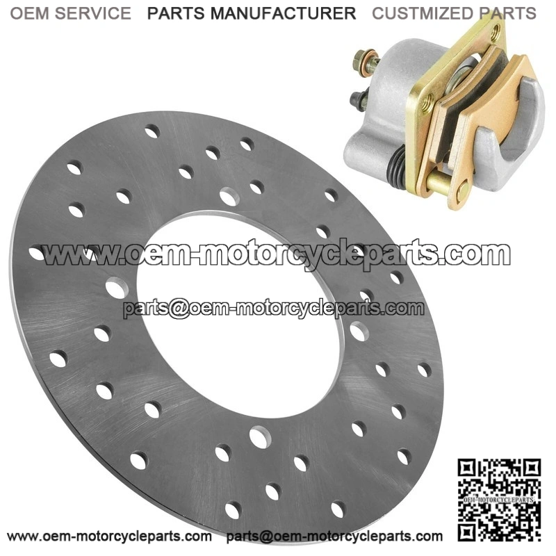 Fits Yamaha YFZ450X 2010 2011 Front and Rear Brake Disc Rotor With Brake Pads