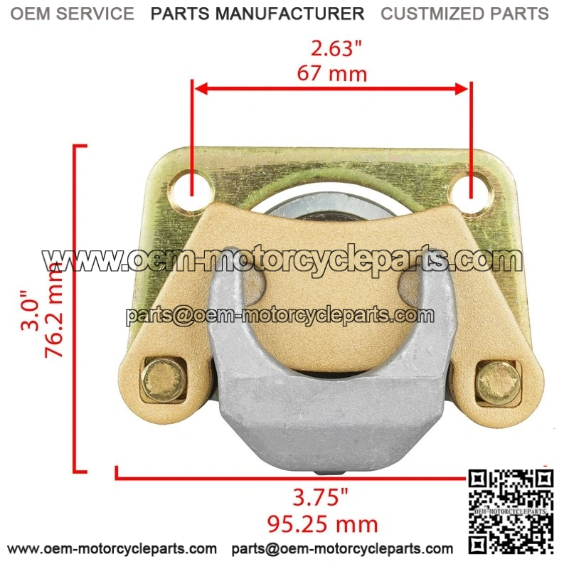 Fits Yamaha YFZ450X 2010 2011 Front and Rear Brake Disc Rotor With Brake Pads - Image 2