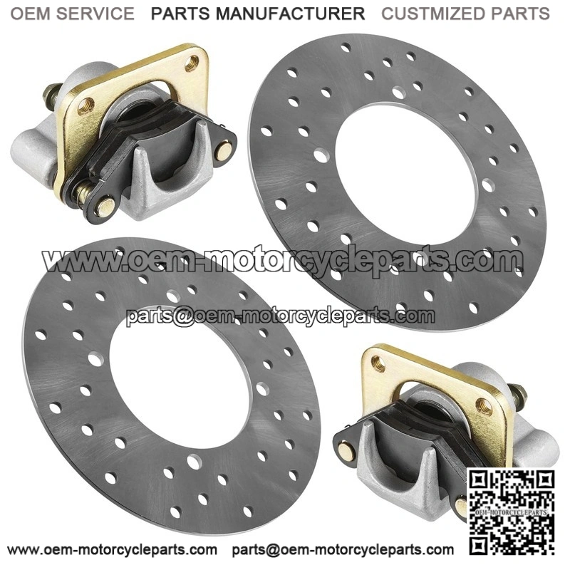 For Polaris Ranger 500 2x4 4x4 2006 2007 Rear Left Right Brake Caliper With Disc