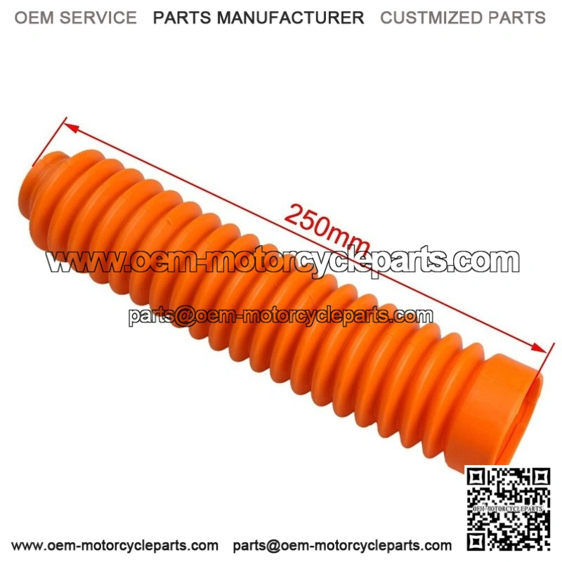 Universal Motorcycle Front Rubber Fork Boots ?C Shock Absorber Dust Cover (2x) - Image 2