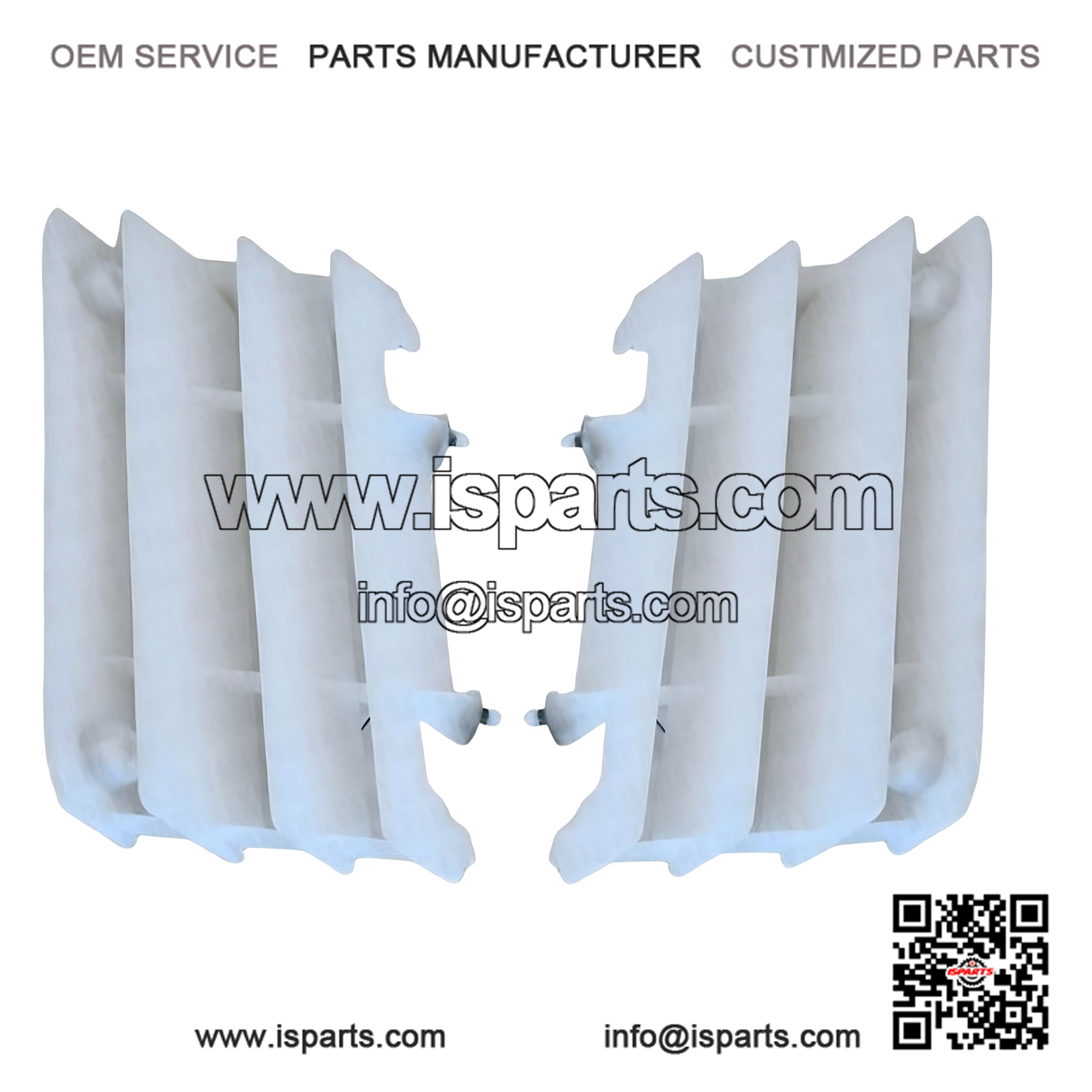 YAMAHA YZ125 YZ250 YZ 125 250 X Radiator Guard Louver Set Pair (2006-2021)