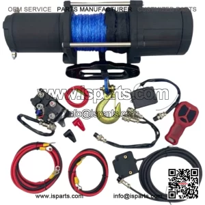 4500 Pound Synthetic Rope Winch for ATV UTV